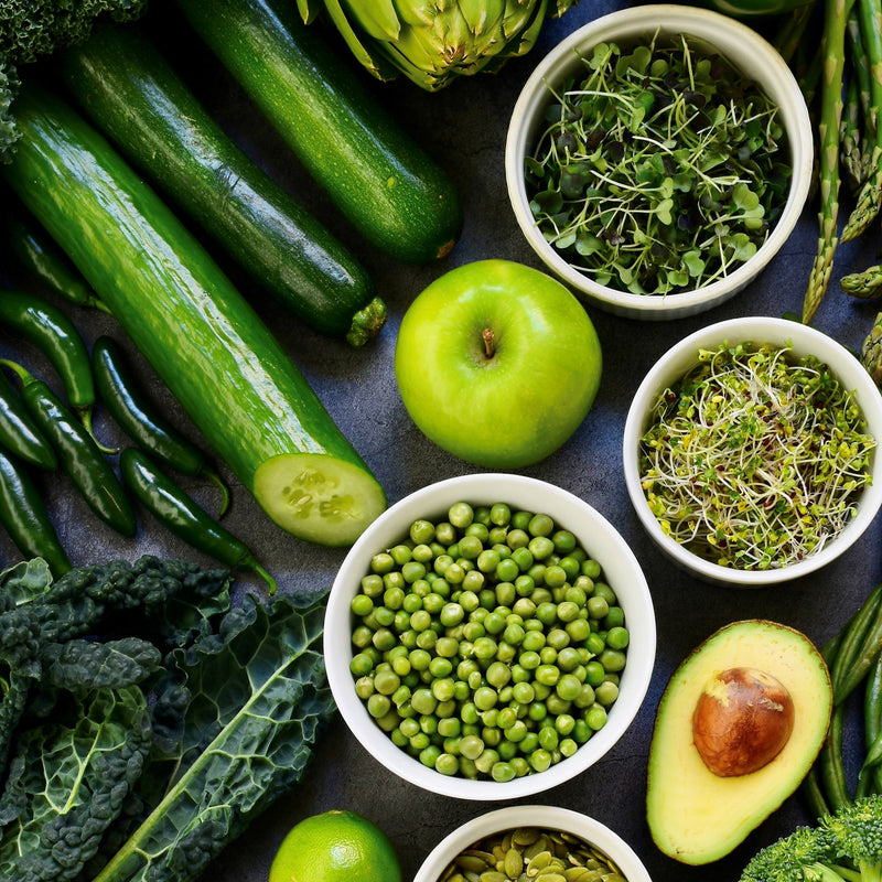 Guide To Eating More Greens from PipingRock