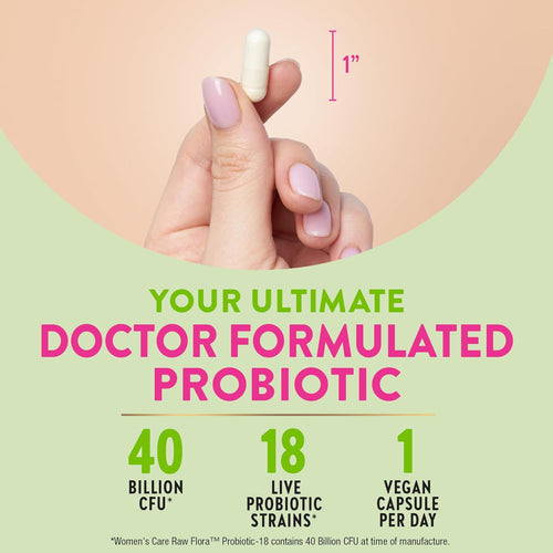 Kvinnors Omvårdnad Probiotika-18 40 Miljarder, 33 Veganska Kapslar