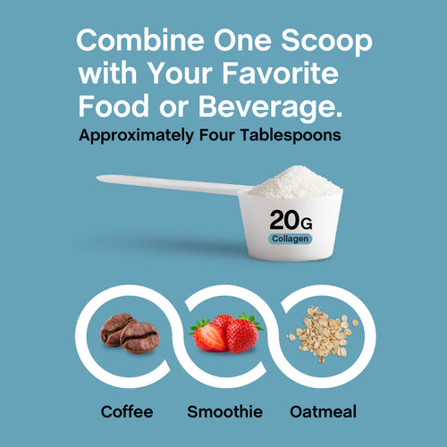 Gräsbetat Kollagen Bio-Peptider, 20 oz (567 g) Pulver