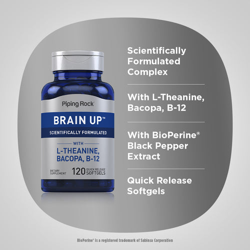 Brain Up, 120 Quick Release Softgels Benefits