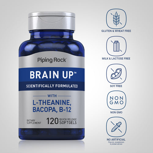 Brain Up, 120 Quick Release Softgels Dietary Attributes