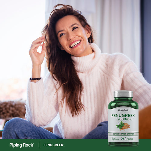 Fenugreek, 2000 mg (per serving), 240 Quick Release Capsules Lifestyle