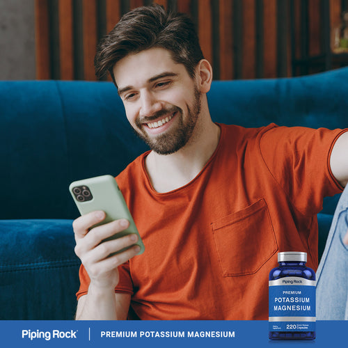 Potassium Magnesium, 220 Quick Release Capsules Lifestyle