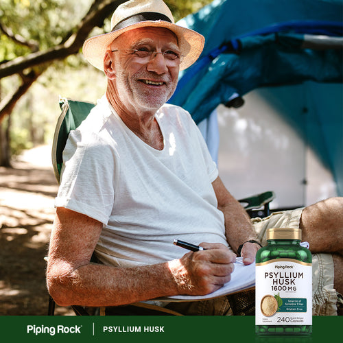 Psyllium Husks, 1600 mg (per serving), 240 Quick Release Capsules  Lifestyle