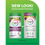 Two Rainbow Light prenatal supplement containers on a green background with text indicating a new look.