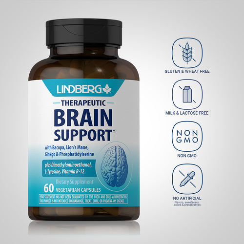 Ultra Brain Support, 60 Vegetarian Capsules Dietary Attributes