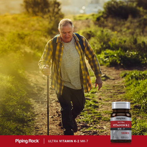 Ultra K-2 with MK-7, 100 mcg, 120 Quick Release Softgels Lifestyle
