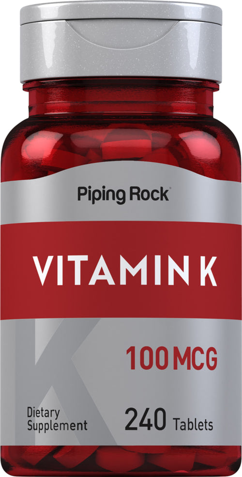 Vitamin K, 100 mcg, 240 Tablets