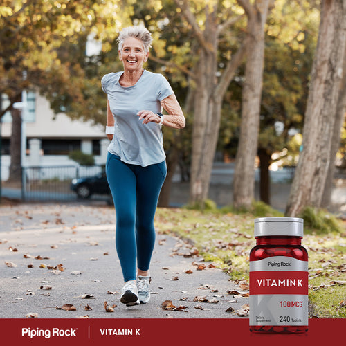 Vitamin K, 100 mcg, 240 Tablets Lifestyle