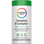 A bottle of Rainbow Light Complete B-Complex + Real Food Nutrients, with 90 vegan caplets.