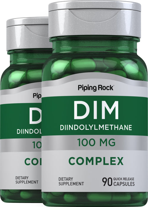 Kompleks diindolilmetana (DIM) ,  100 mg 90 Kapsule s hitrim sproščanjem 2 Steklenice