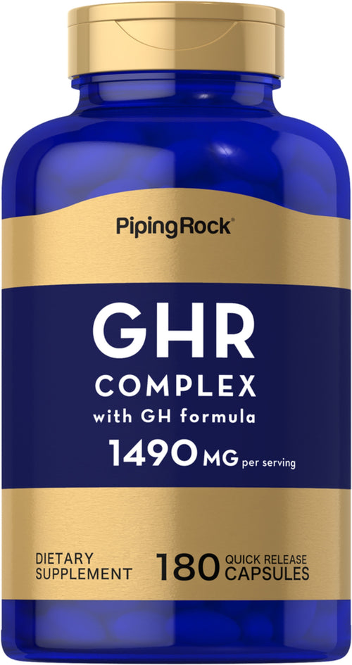 GHR Complex, 1490 mg (per serving), 180 Quick Release Capsules Bottle