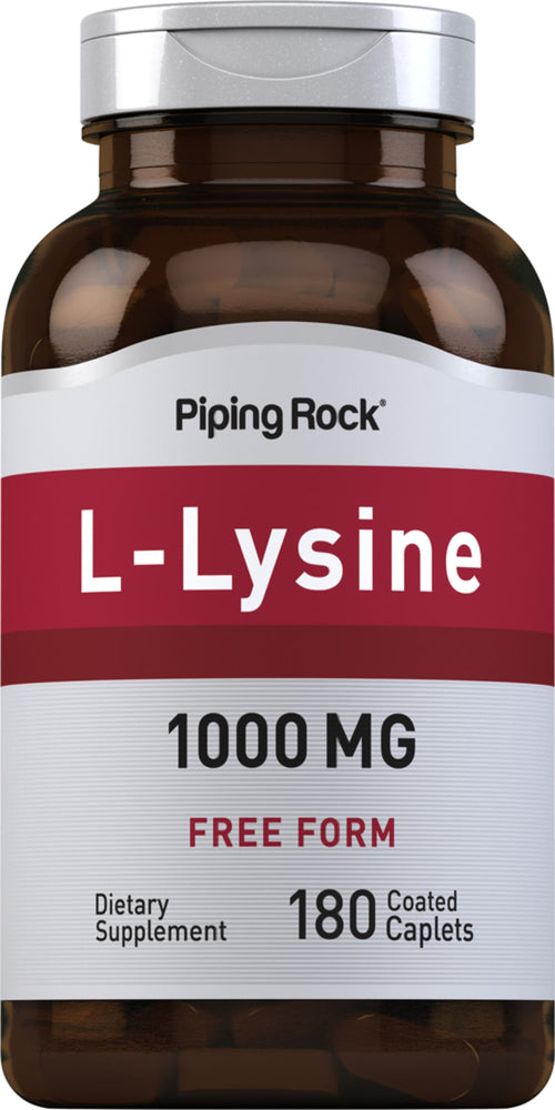 L-lysin (fri form) 1000 mg 180 Överdragna dragéer     