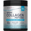 Neocell Marine Collagen Peptides supplement container with black lid and gray body.