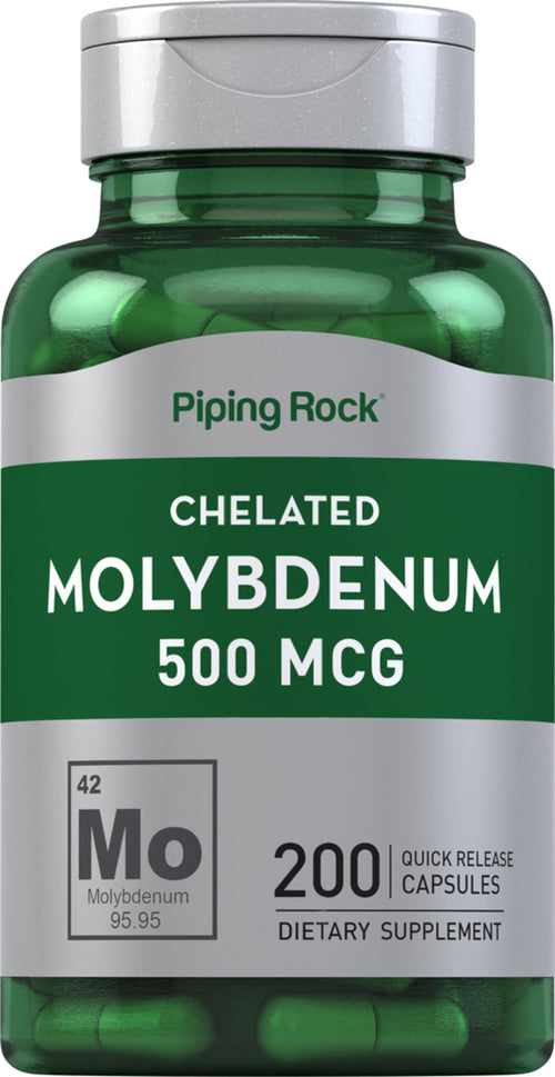 Molibdeno  500 mcg 200 Capsule a rilascio rapido     
