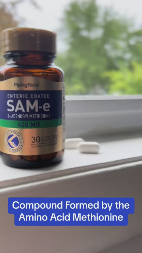 SAM-e Enteric Coated, 400 mg, 30 Enteric Coated Caplets Video