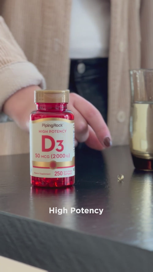 Vitamin D3 softgels video