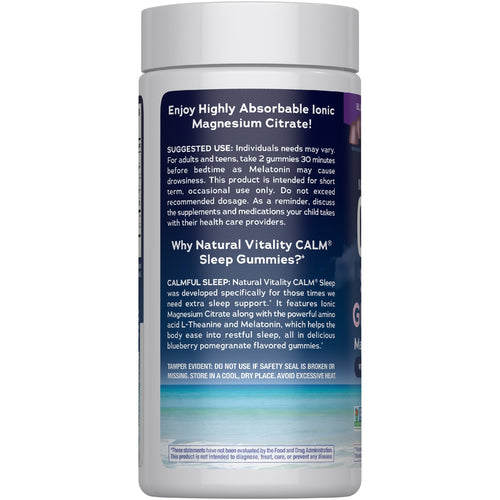 Supplement container with label on a white background